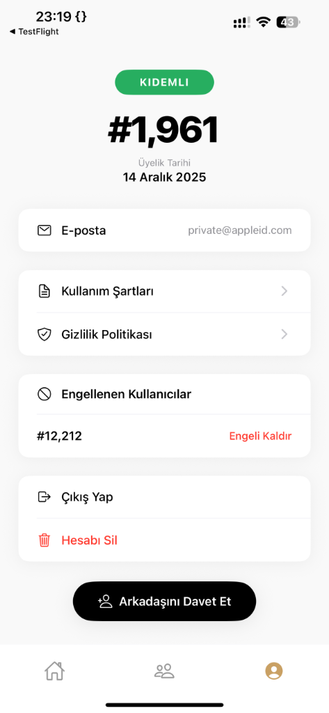 Profil Sayfası
